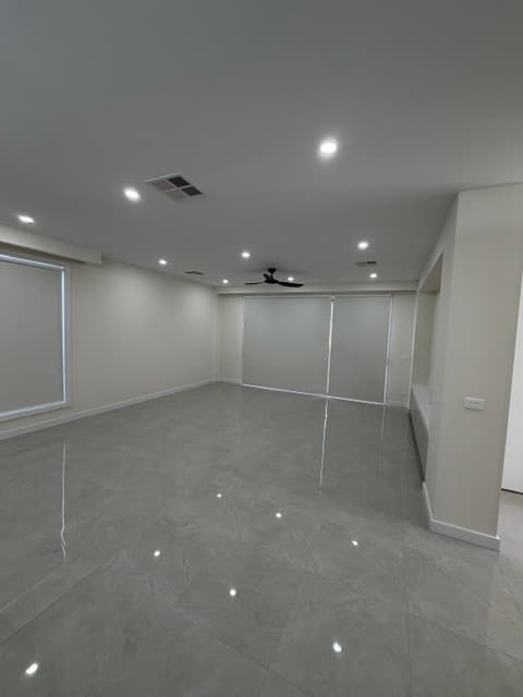Open-plan living area